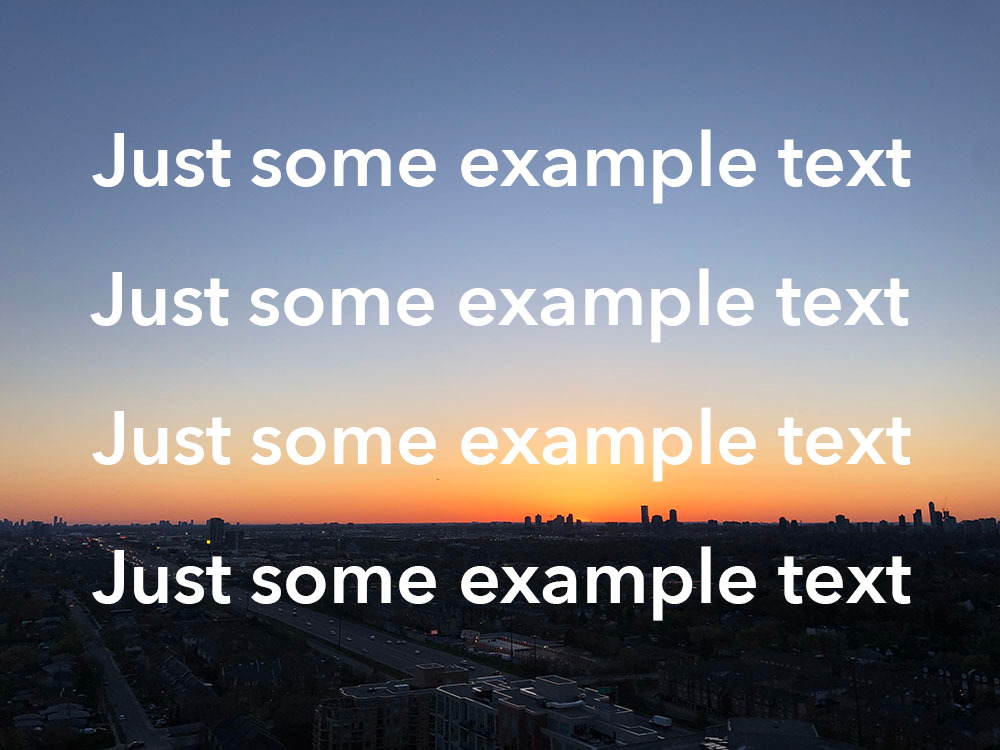 Choose the right background image