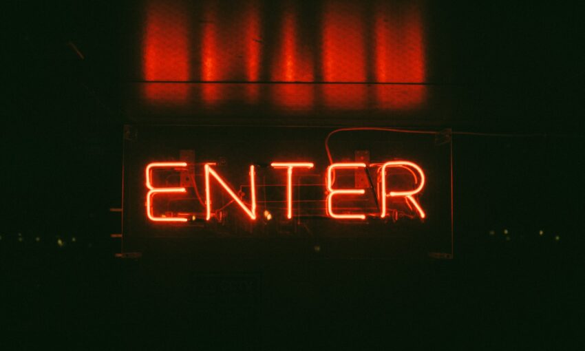 neon glow text