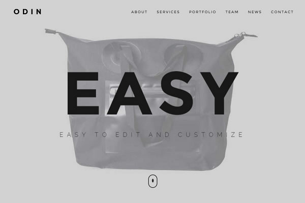 responsive html template thumbnail