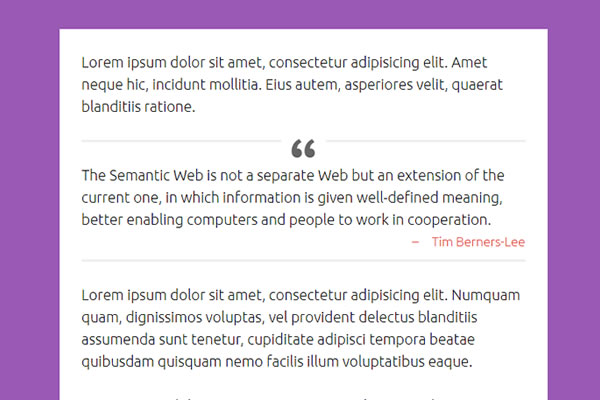 Blockquotes thumbnail