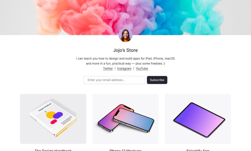 Desktop Storefront