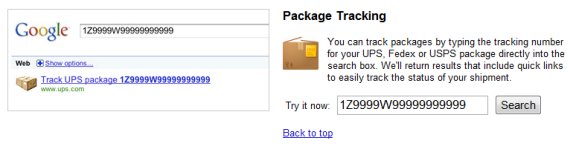 package tracking